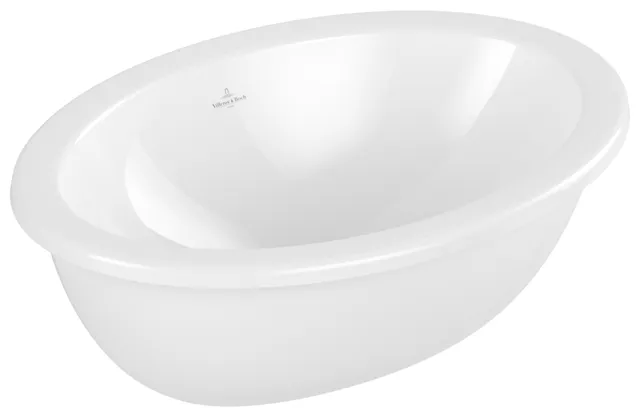 Villeroy & Boch Einbauwaschtisch aus TitanCeram „Loop & Friends“ 570 × 410 × 205 mm, ohne Hahnlochbohrung