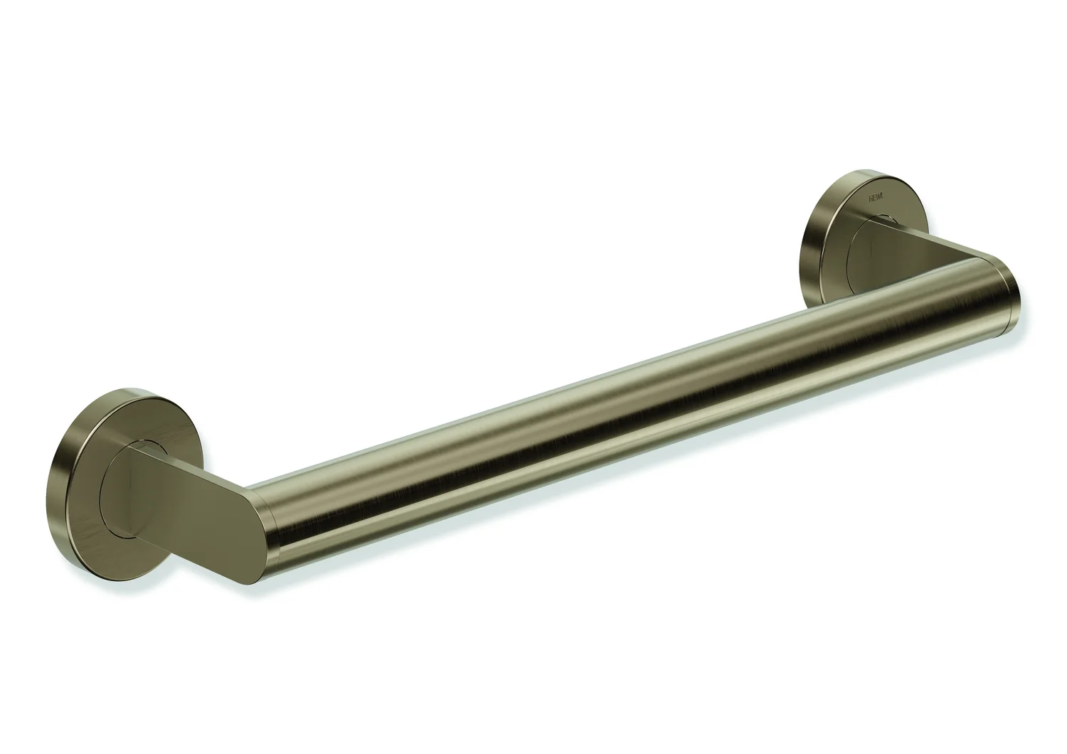 HEWI Haltegriff System 900, Edelstahl PVD bronze gebürstet, Achsmaß 400 mm, Durchmesser 32 mm