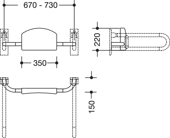 Rückenst. Ser 801, SK-Griff-Mont., antimikrobielle Ausrüstung signalweiß Rückenst. Ser 801, SK-Griff-Mont., antimikrobielle Ausrüstung signalweiß