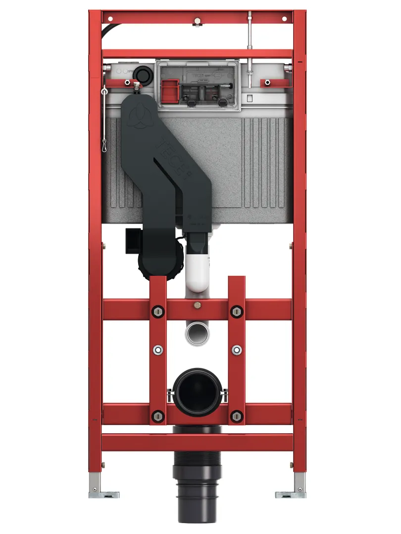 TECElux WC-Modul 400 Bauhöhe 1120 mm höhenverstellbar, mit Geruchsabsaugung