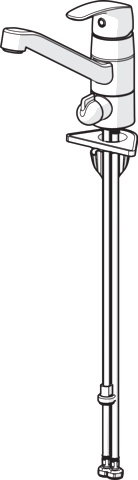 Hansa Einhebelmischer „Pinto“ in chrom Hansa Einhebelmischer „Pinto“ in chrom