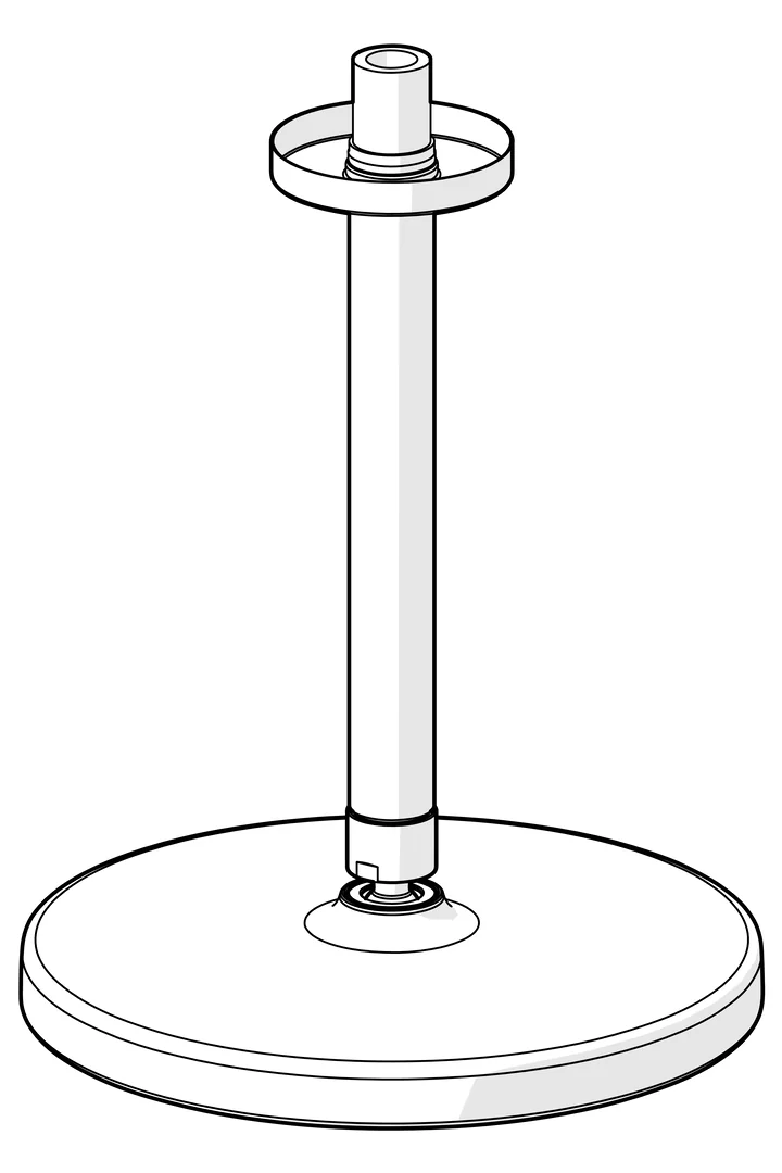 HansaBASICJET Kopfbrause HansaBASICJET 4437 1-strahlig DN 15 Chrom