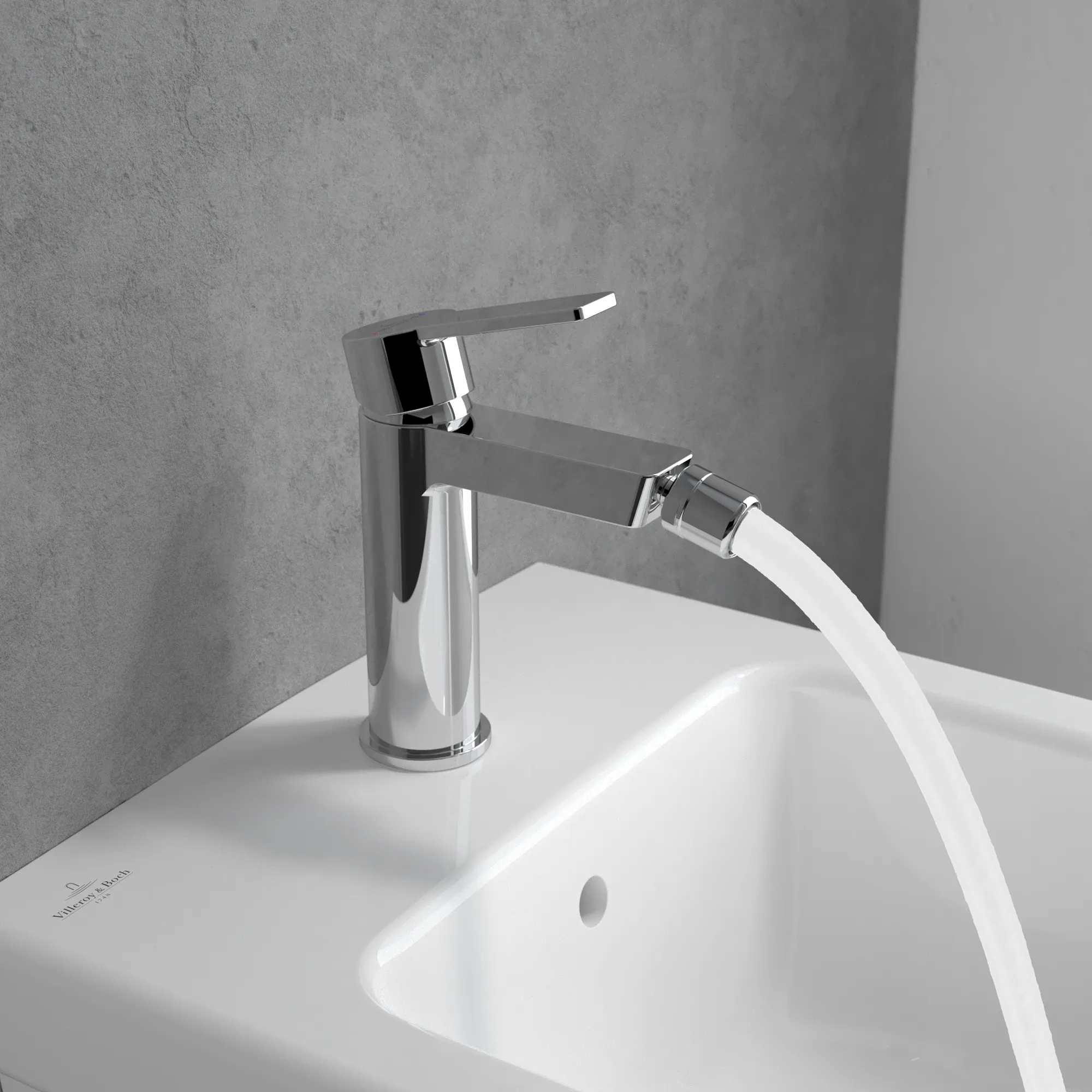 Einhebel-Bidetarmatur Architectura T103001000, 42 x 164 x 156 mm, Chrom Einhebel-Bidetarmatur Architectura T103001000, 42 x 164 x 156 mm, Chrom