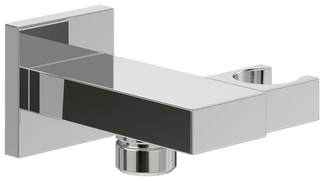 Halter für Handbrause TVC00046300061, Befestigung verdeckt 8,7 cm in Chrom
