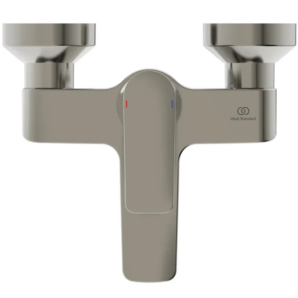 Ideal Standard Badearmatur Aufputz Connect Air, Ausladung 174mm, Silver Storm