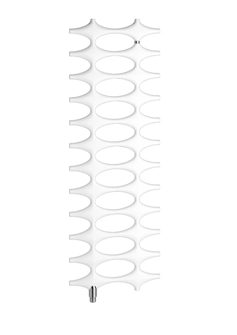 Kermi Design-Heizkörper „Ideos®-V“ 50,8 × 75,8 cm in Weiß (RAL 9016)