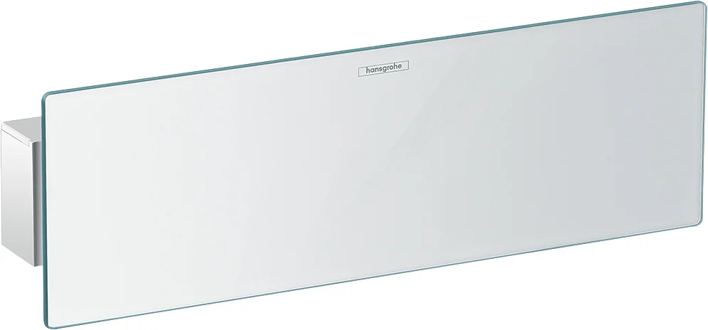 Hansgrohe FixFit Wandanschluss Porter 300, Chrom, 300 mm Ablagefläche, beidseitiger Brausehalter, G 1/2