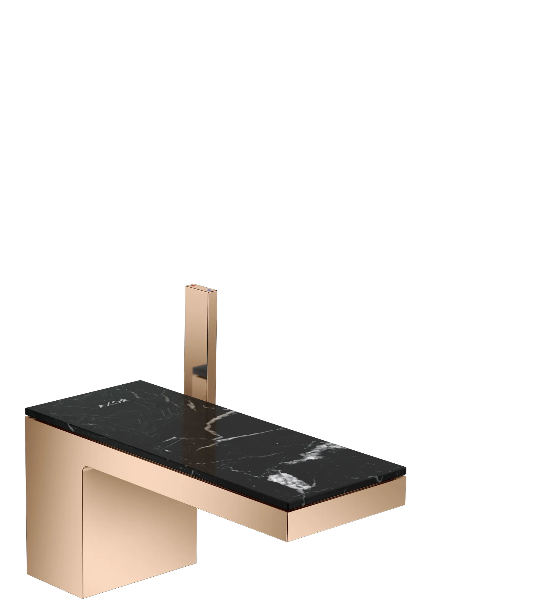 Hansgrohe AXOR MyEdition Mischer Platte 200 Marmor Nero Marquina Hansgrohe AXOR MyEdition Mischer Platte 200 Marmor Nero Marquina