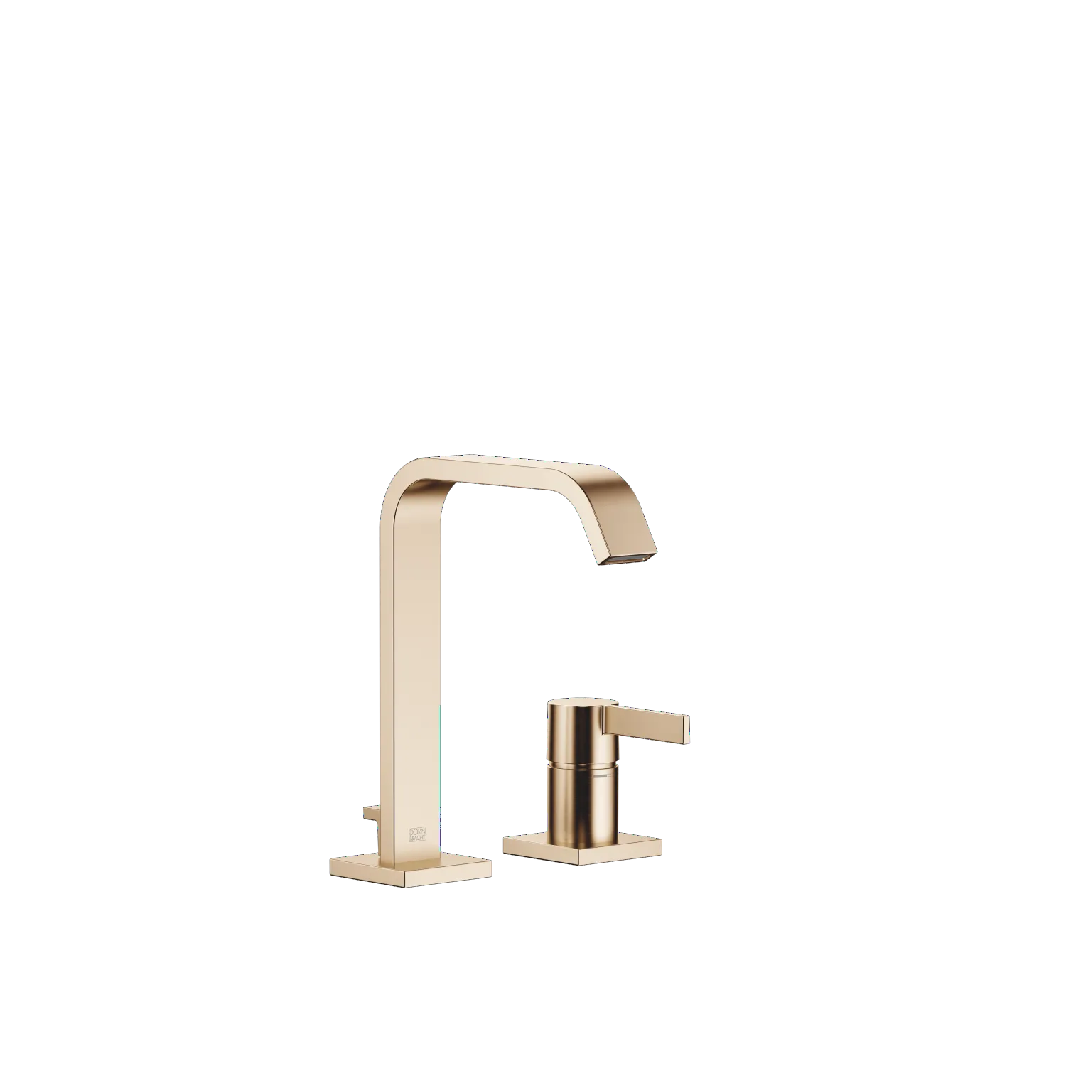 Dornbracht IMO Waschtisch-Zweilochbatterie mit Ablaufgarnitur Light Gold gebürstet 29217671