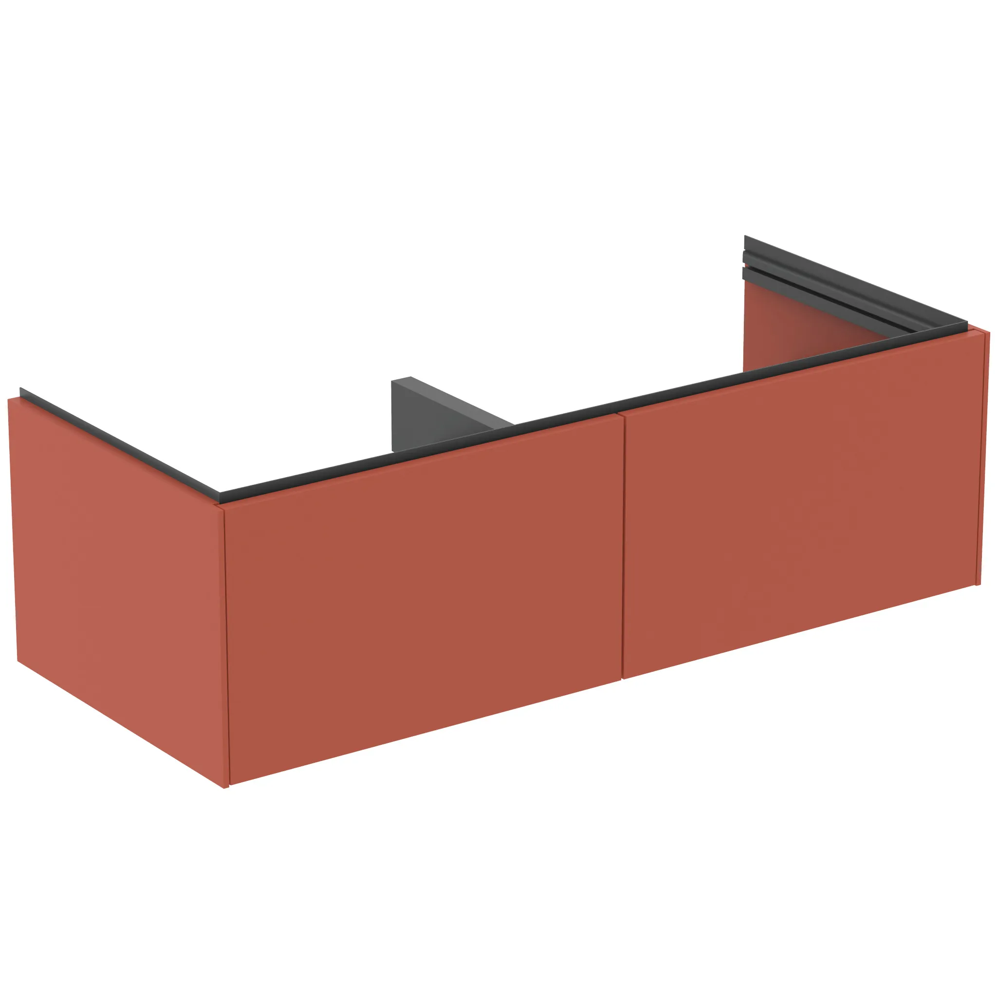 Ideal Standard Waschtischunterschrank „Conca“ 120 × 37 × 50,5 cm Sunset matt lackiert