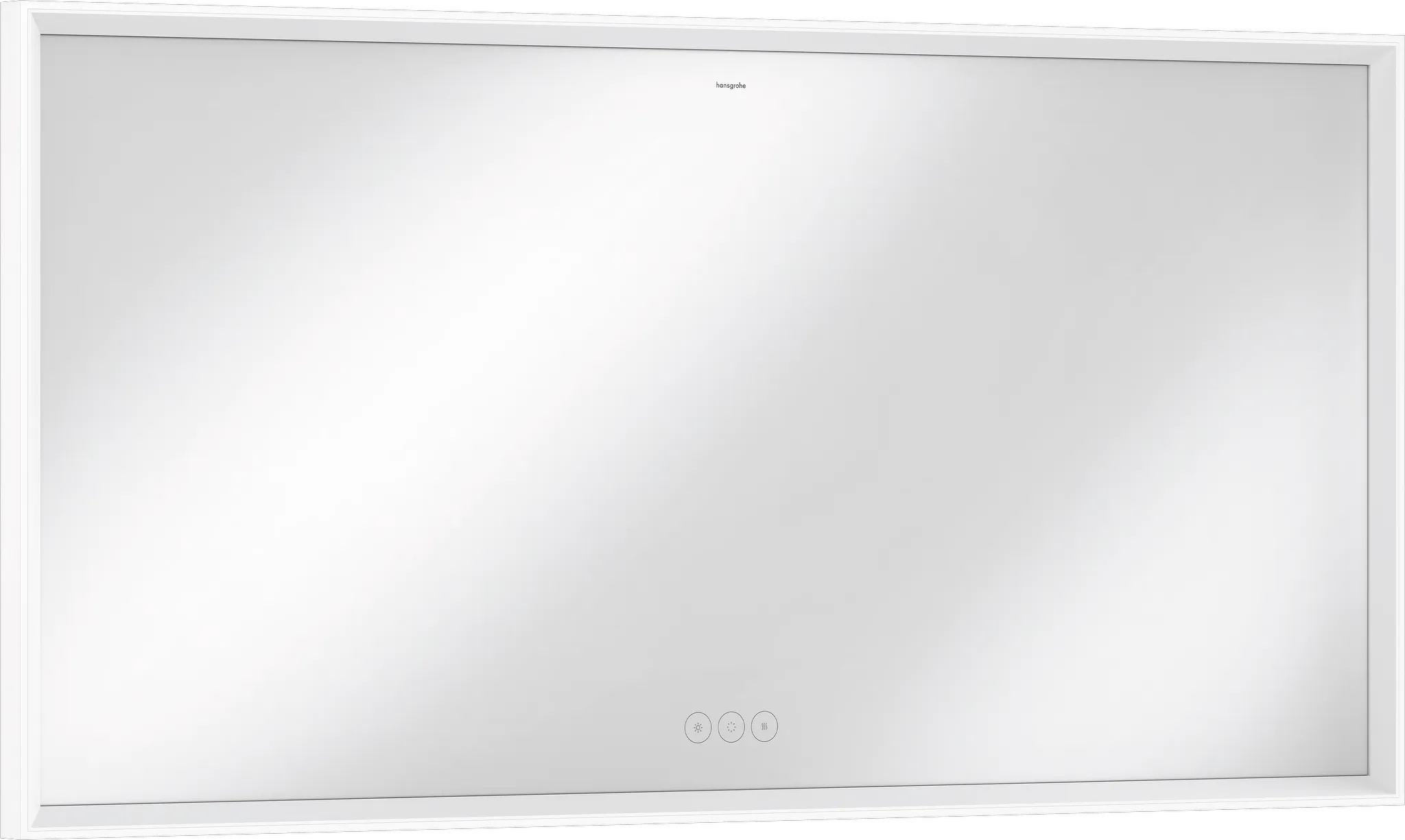 Hansgrohe Xarita E Spiegel mit LED-Beleuchtung, 1400/700/50, Mattweiß Hansgrohe Xarita E Spiegel mit LED-Beleuchtung, 1400/700/50, Mattweiß