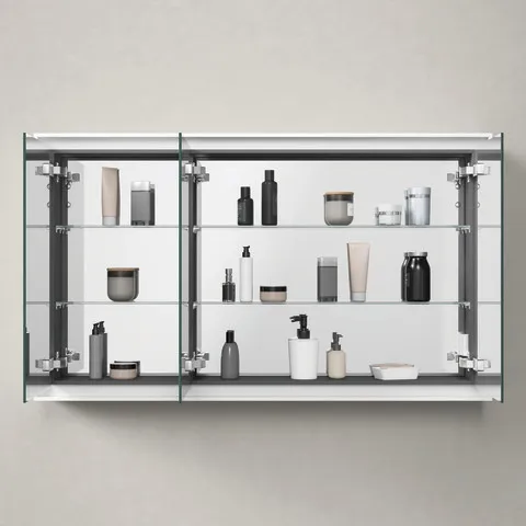 Duravit Spiegelschrank Version: Sensor „L-Cube“ 120 × 70 × 15,5 cm Duravit Spiegelschrank Version: Sensor „L-Cube“ 120 × 70 × 15,5 cm