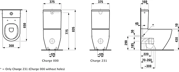 Tiefspül-WC Kombination PRO 650x360x430 Abgang waagrecht oder senkrecht weißSpülkasten und WC-Sitz extra zu bestellen Tiefspül-WC Kombination PRO 650x360x430 Abgang waagrecht oder senkrecht weißSpülkasten und WC-Sitz extra zu bestellen