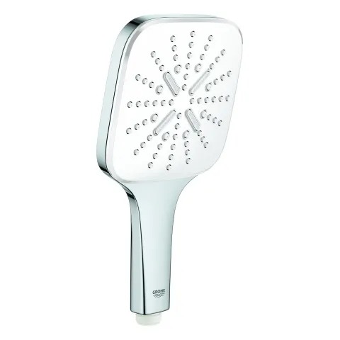 Handbrause Rainshower SmartActive 130 Cube 26551, Brauseboden moon white, 3 Strahlarten, moon white/chrom Handbrause Rainshower SmartActive 130 Cube 26551, Brauseboden moon white, 3 Strahlarten, moon white/chrom