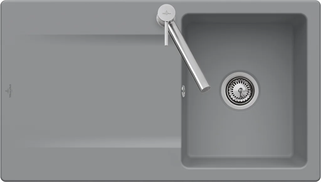 Villeroy & Boch Siluet 50 Einbauspüle, 900x510mm, TitanCeram, Graphite CeramicPlus