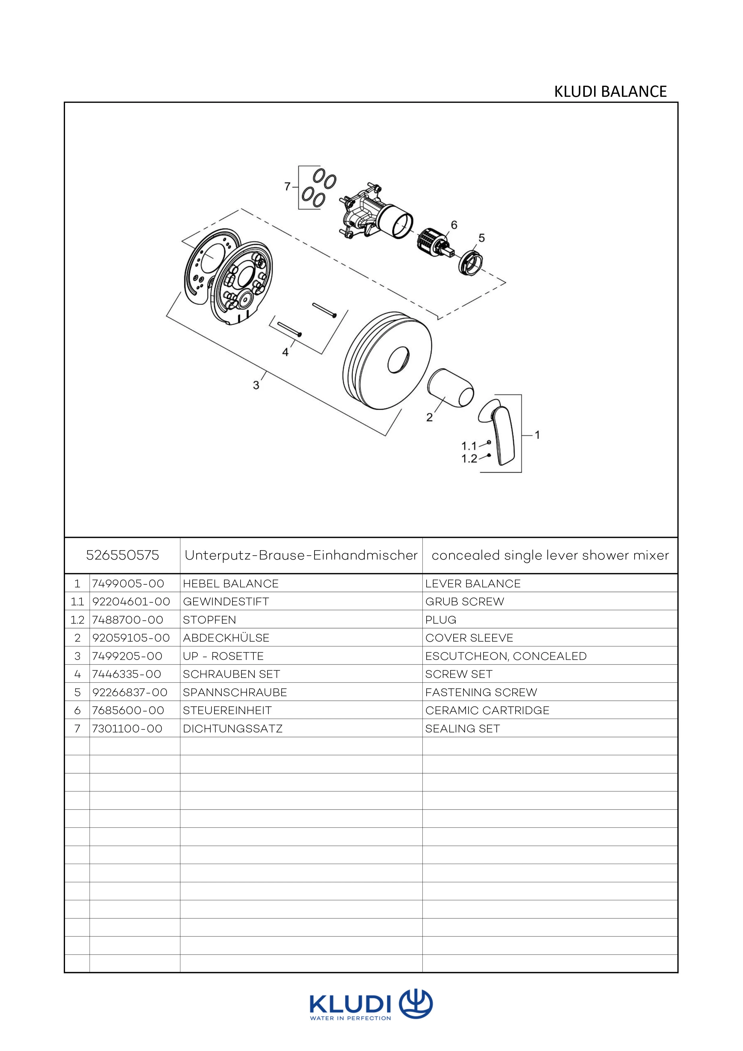 BALANCE UPBrauseEHM FeinbauSet mit Funktionseinheit chrom BALANCE UPBrauseEHM FeinbauSet mit Funktionseinheit chrom