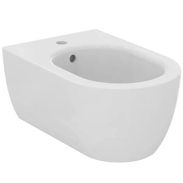Ideal Standard Bidet „BlendCurve“, Befestigung verdeckt 35,5 × 54 × 25 cm in Weiß Ideal Standard Bidet „BlendCurve“, Befestigung verdeckt 35,5 × 54 × 25 cm in Weiß