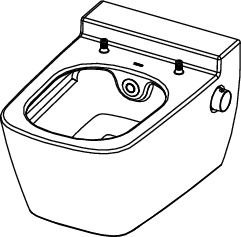 TECEone Duschtoilette: Kombination aus Bidet und WC