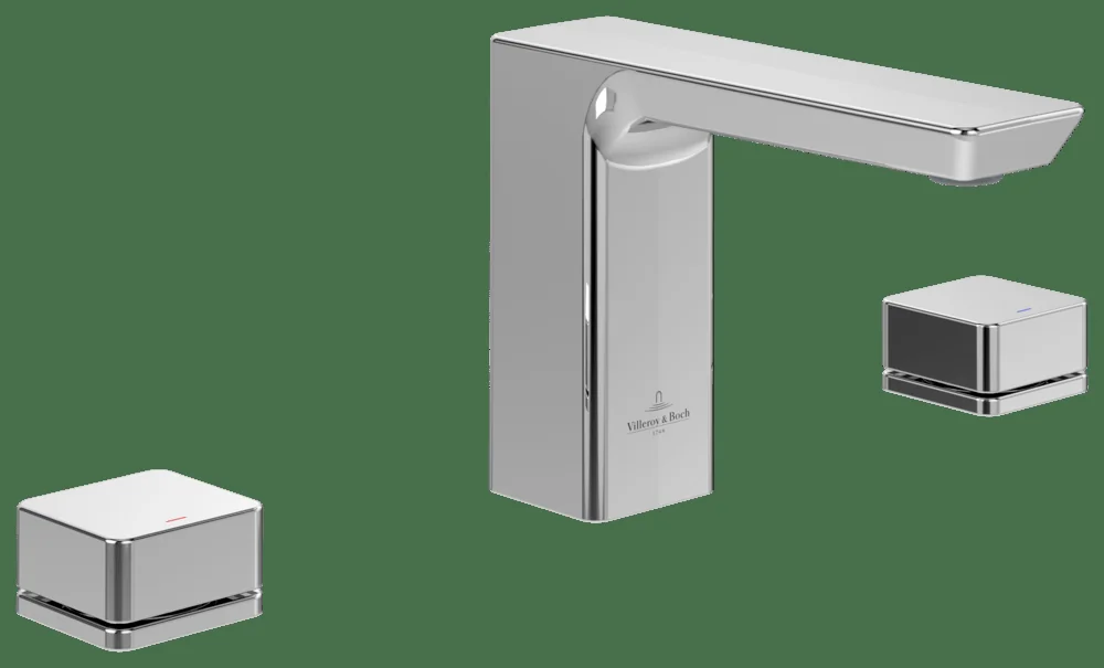 Villeroy & Boch Subway 3.0 Dreiloch-Waschtischarmatur, Chrom, 345 x 122 x 178 mm Villeroy & Boch Subway 3.0 Dreiloch-Waschtischarmatur, Chrom, 345 x 122 x 178 mm
