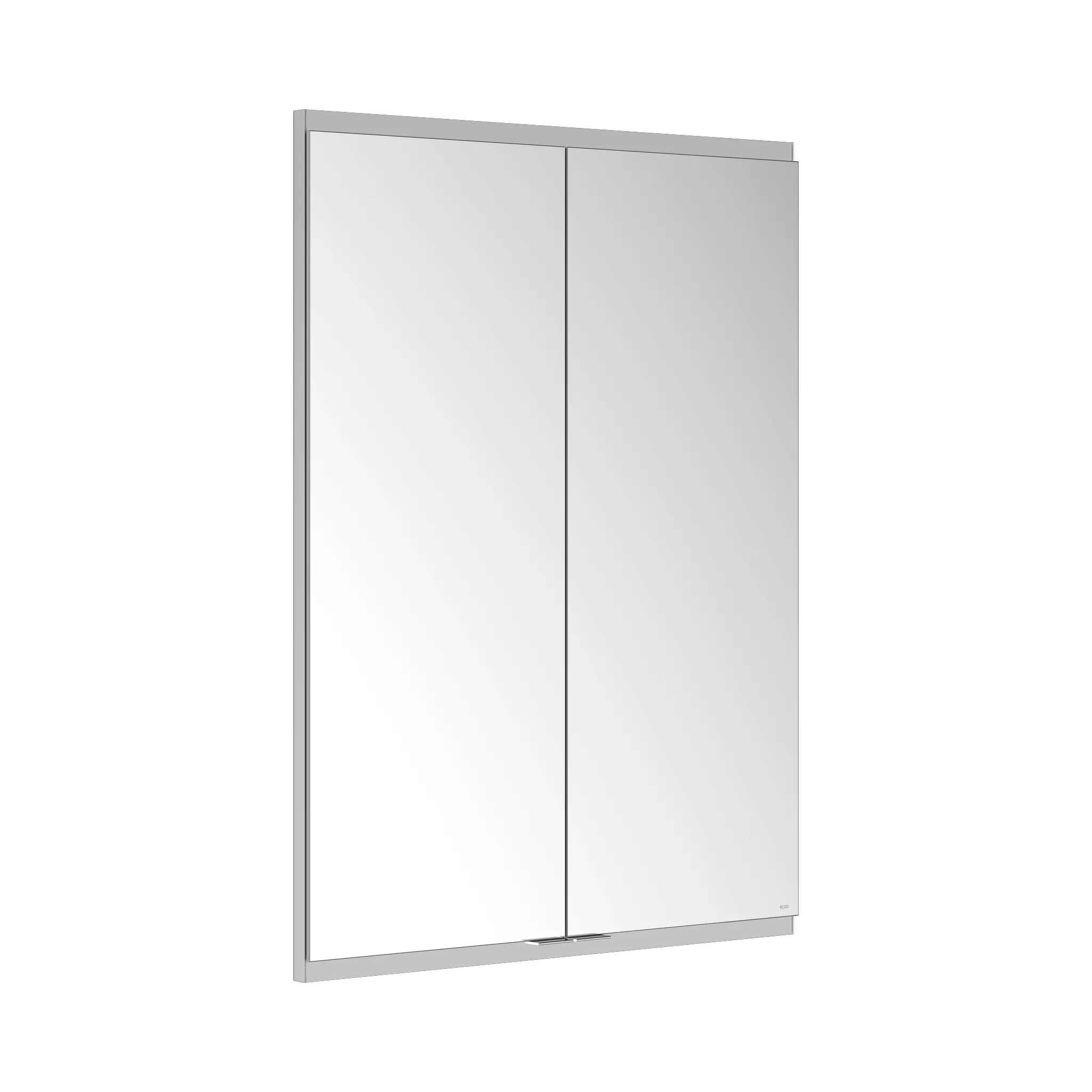 KEUCO Royal Modular 2.0 Spiegelschrank unbeleuchtet Wandeinbau, 2 Steckdosen, 700x900x160mm silber-eloxiert