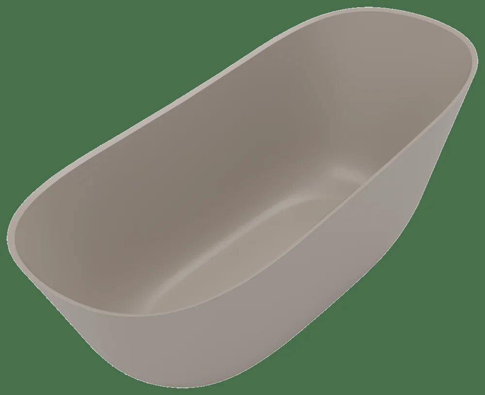 Villeroy & Boch Theano Badewanne Freistehend Curved Edition UBQ170ANH7F200TV 1700x750mm Almond