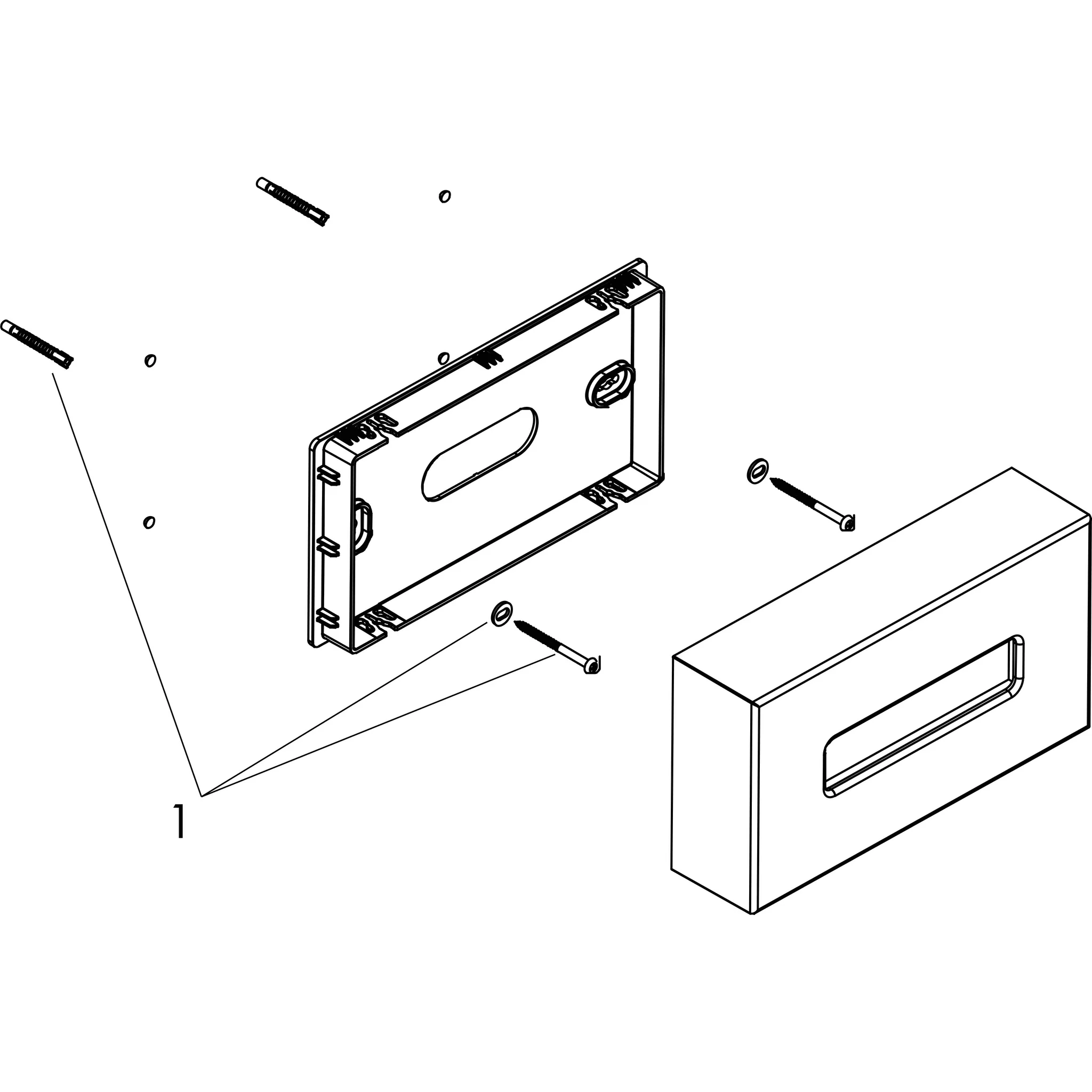 Kosmetiktuchbox Axor Universal Circular chrom Kosmetiktuchbox Axor Universal Circular chrom