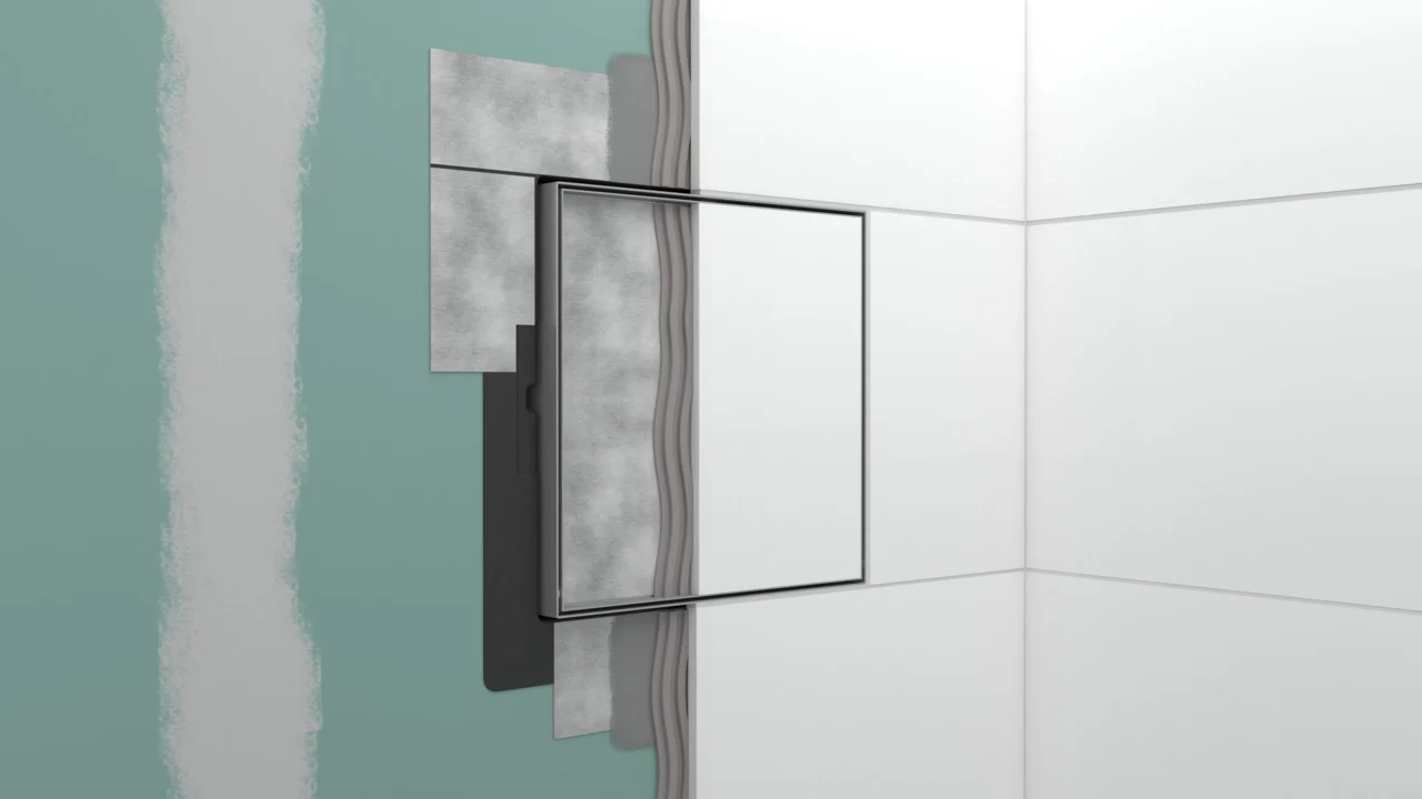 Hansgrohe RainDrain Match Plus Duschrinne Fertigset 1200 mm, höhenverstellbarer Rahmen, Mattschwarz Hansgrohe RainDrain Match Plus Duschrinne Fertigset 1200 mm, höhenverstellbarer Rahmen, Mattschwarz