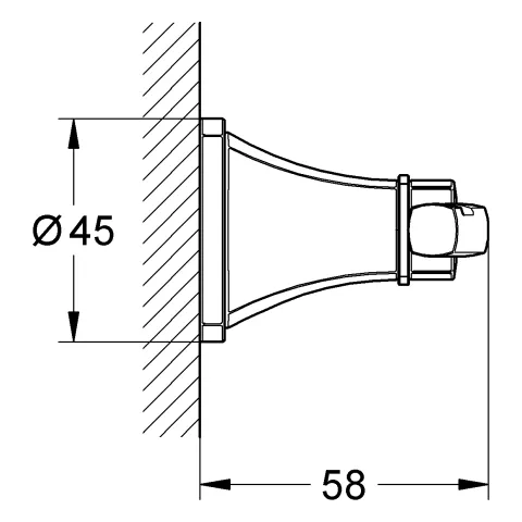 Bademantelhaken Grandera 40930