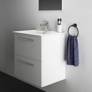 Ideal Standard Waschtischunterschrank „i.lifeA“ 60 × 63 × 44 cm Weiß matt
