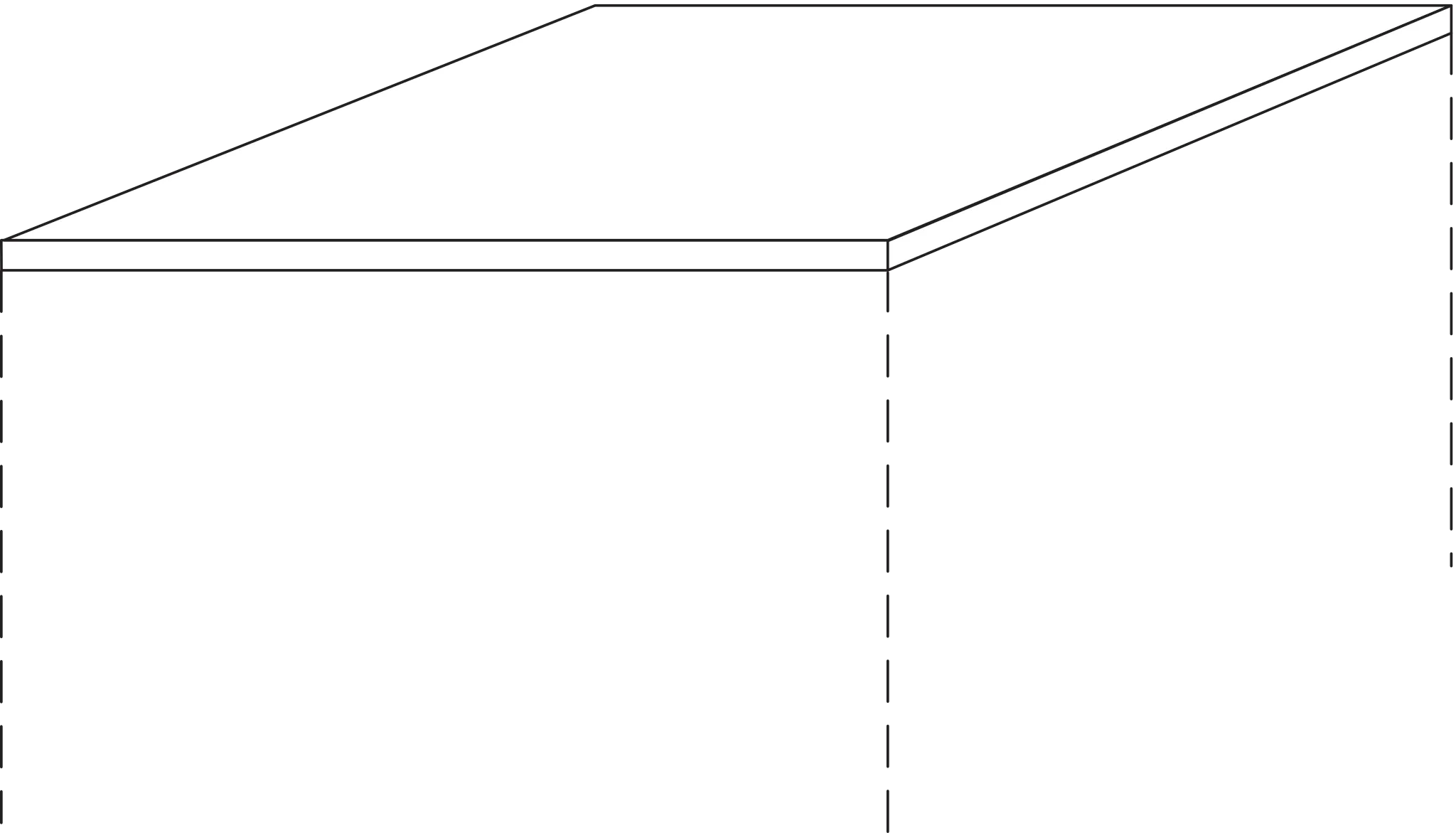 Abdeckplatte 2morrow (AP063) 19x502x521 Weiß-Matt