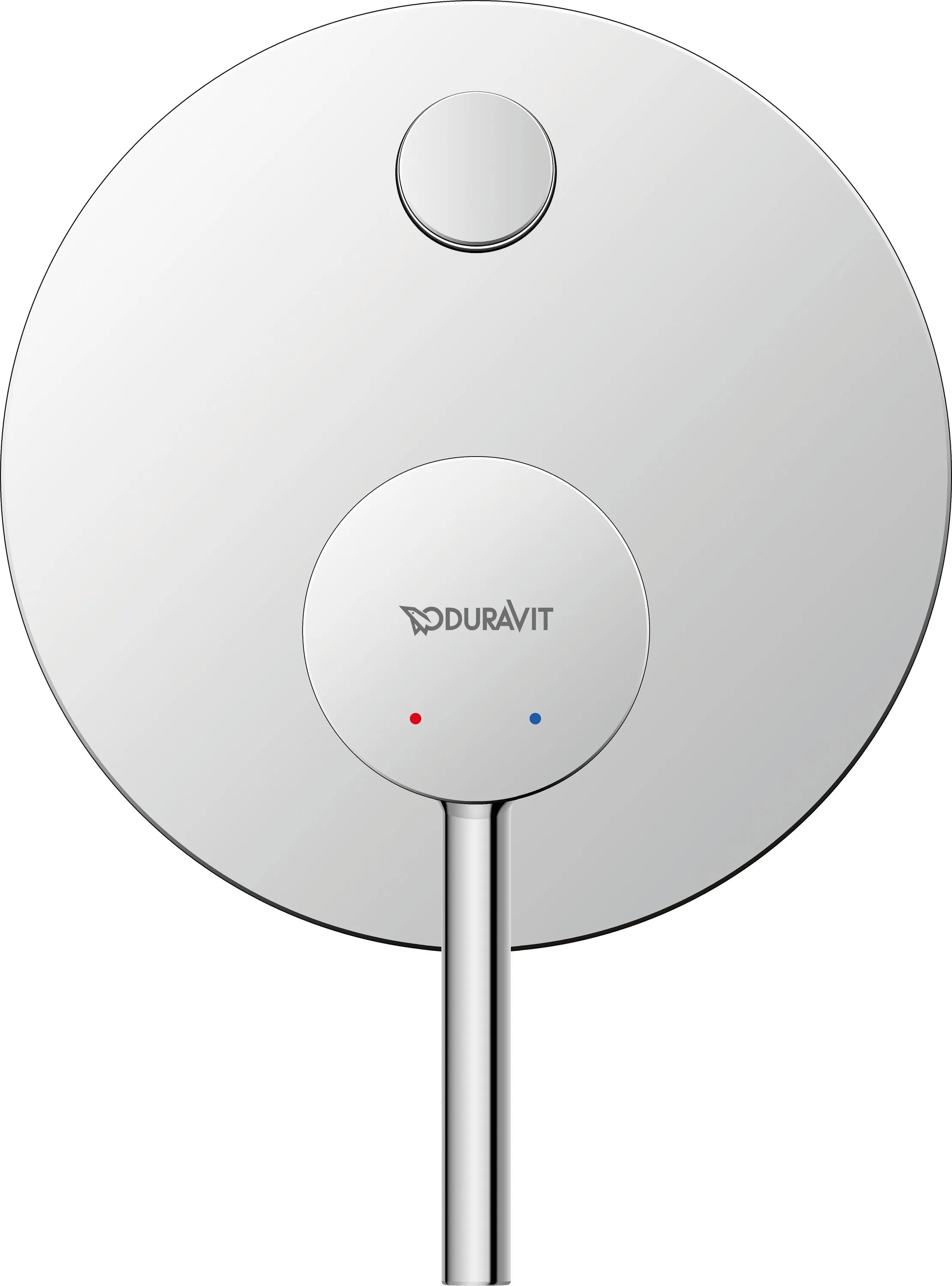 Duravit Einhand-Unterputz-Armatur „Circle“ in Chrom Duravit Einhand-Unterputz-Armatur „Circle“ in Chrom