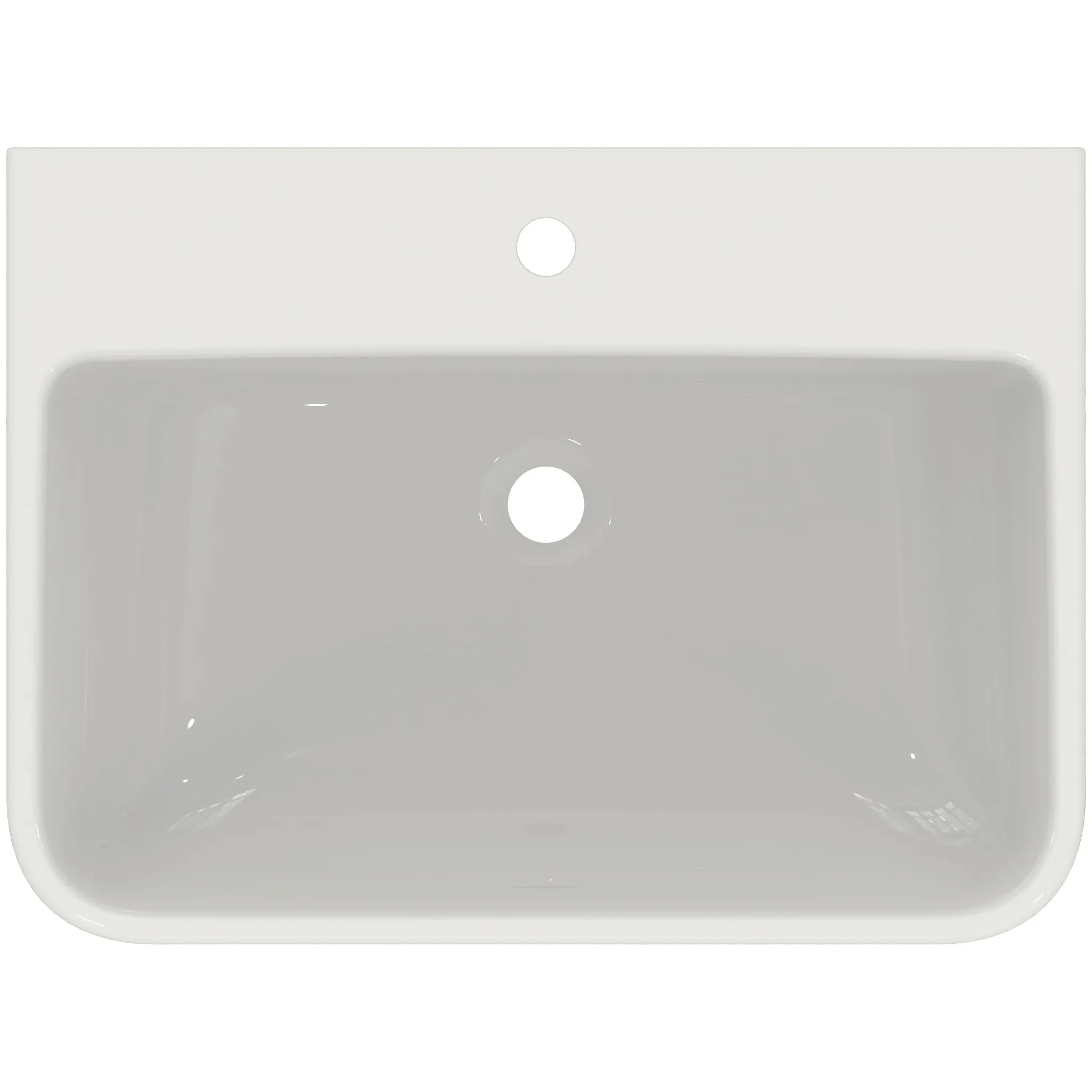 Ideal Standard Waschtisch i.life B 1 Hahnloch, weiß, 650x480x180 mm