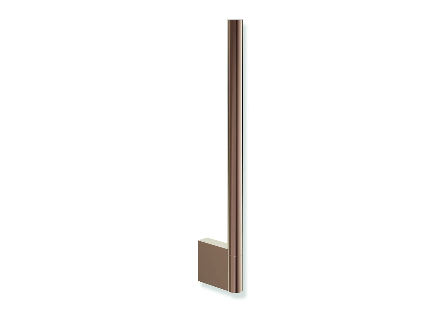 HEWI Reservepapierhalter System 900, 2-fach, PVD Kupfer glänzend, Edelstahl, 260 mm x 51 mm, Durchmesser 15 mm
