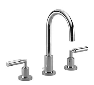 Waschtisch-Dreilochbatterie mit Ablaufgarnitur TARA Chrom 20710882