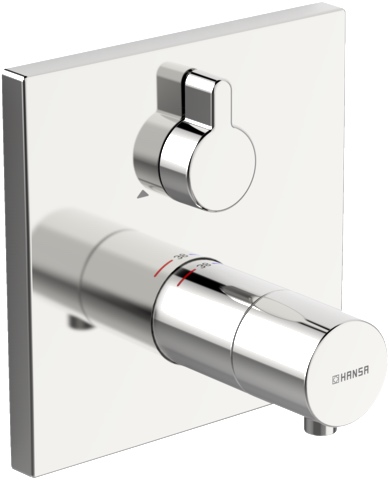 HansaVAROX Duscharmatur Wandmontage, Thermostat, Chrom HansaVAROX Duscharmatur Wandmontage, Thermostat, Chrom