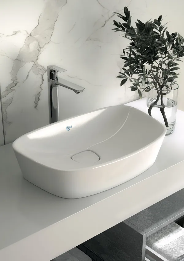 Ideal Standard Waschtischarmatur Connect Air, verlängerter Sockel, 150mm Ausladung, Chrom Ideal Standard Waschtischarmatur Connect Air, verlängerter Sockel, 150mm Ausladung, Chrom