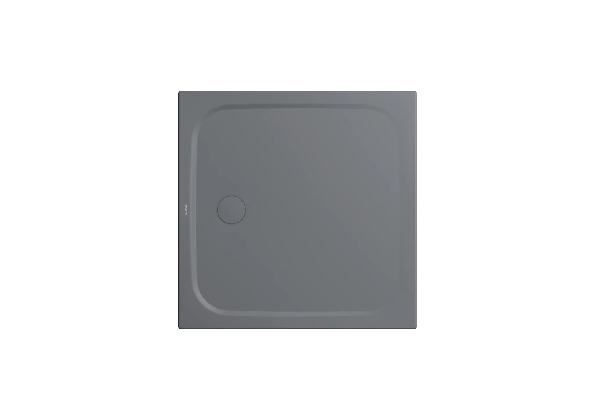 Kaldewei CAYONOPLAN Duschfläche extraflach, 900x900 mm, cool grey 70, seitlicher Ablauf, Randhöhe 32 mm Kaldewei CAYONOPLAN Duschfläche extraflach, 900x900 mm, cool grey 70, seitlicher Ablauf, Randhöhe 32 mm
