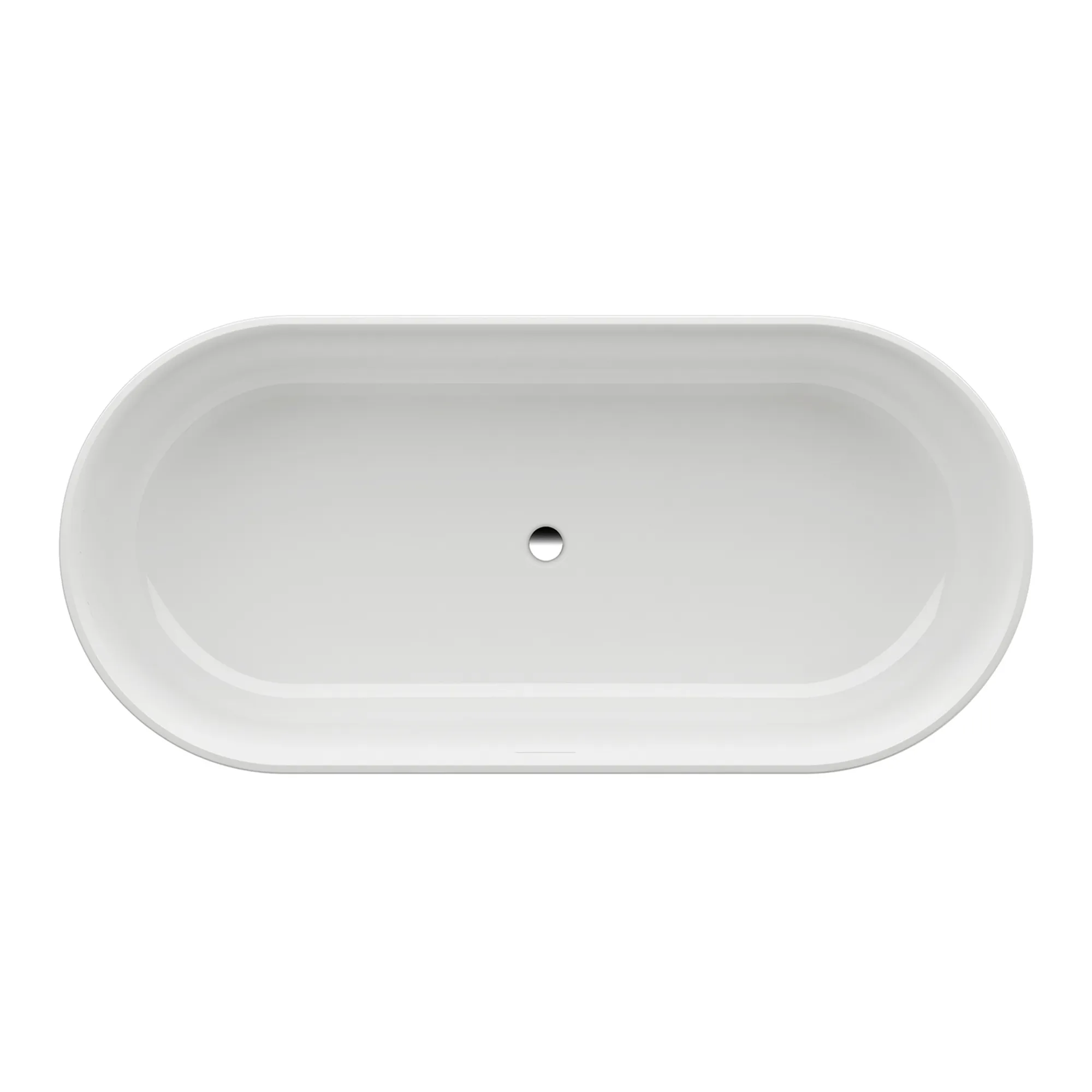 Laufen Badewanne „Val“ freistehend oval 1600 × 750 mm in Weiß Laufen Badewanne „Val“ freistehend oval 1600 × 750 mm in Weiß