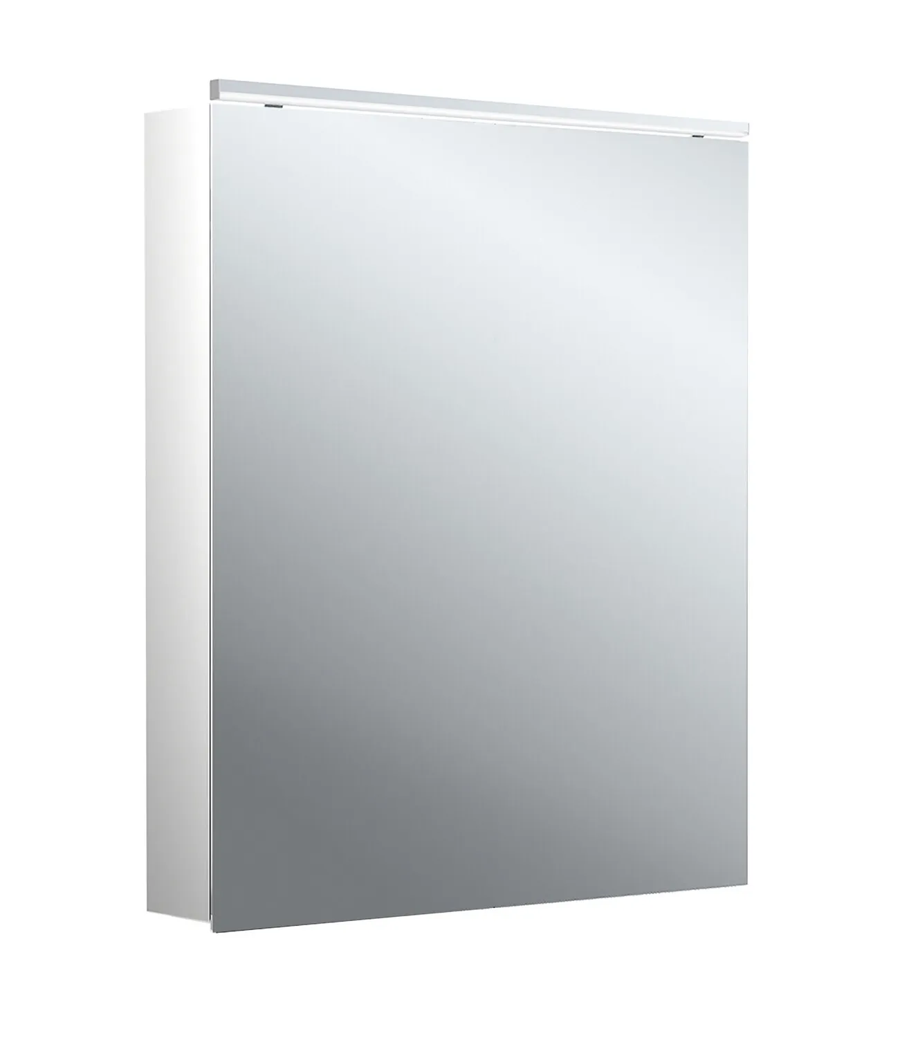 Lichtspiegelschrank flat II Classicleuchte, Aufputz, mit Waschtischbeleuchtung, 1 Tür, 600mm Lichtspiegelschrank flat II Classicleuchte, Aufputz, mit Waschtischbeleuchtung, 1 Tür, 600mm