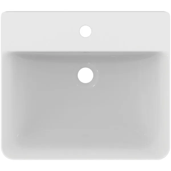 Waschbecken „ConnectAir“ 50 × 44 × 16 cm, Hahnlochposition mittig