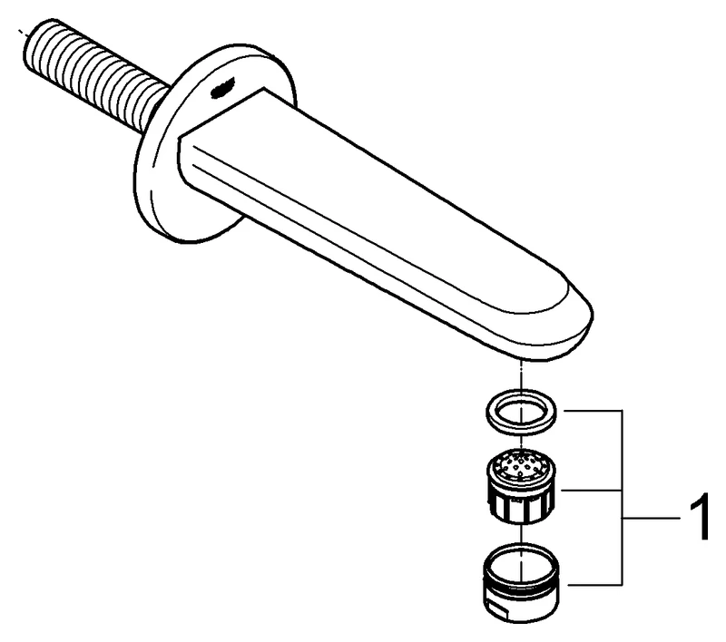 Wanneneinlauf Eurodisc Cosmopolitan 13278_2, Wandmontage, Ausladung 170 mm, chrom Wanneneinlauf Eurodisc Cosmopolitan 13278_2, Wandmontage, Ausladung 170 mm, chrom