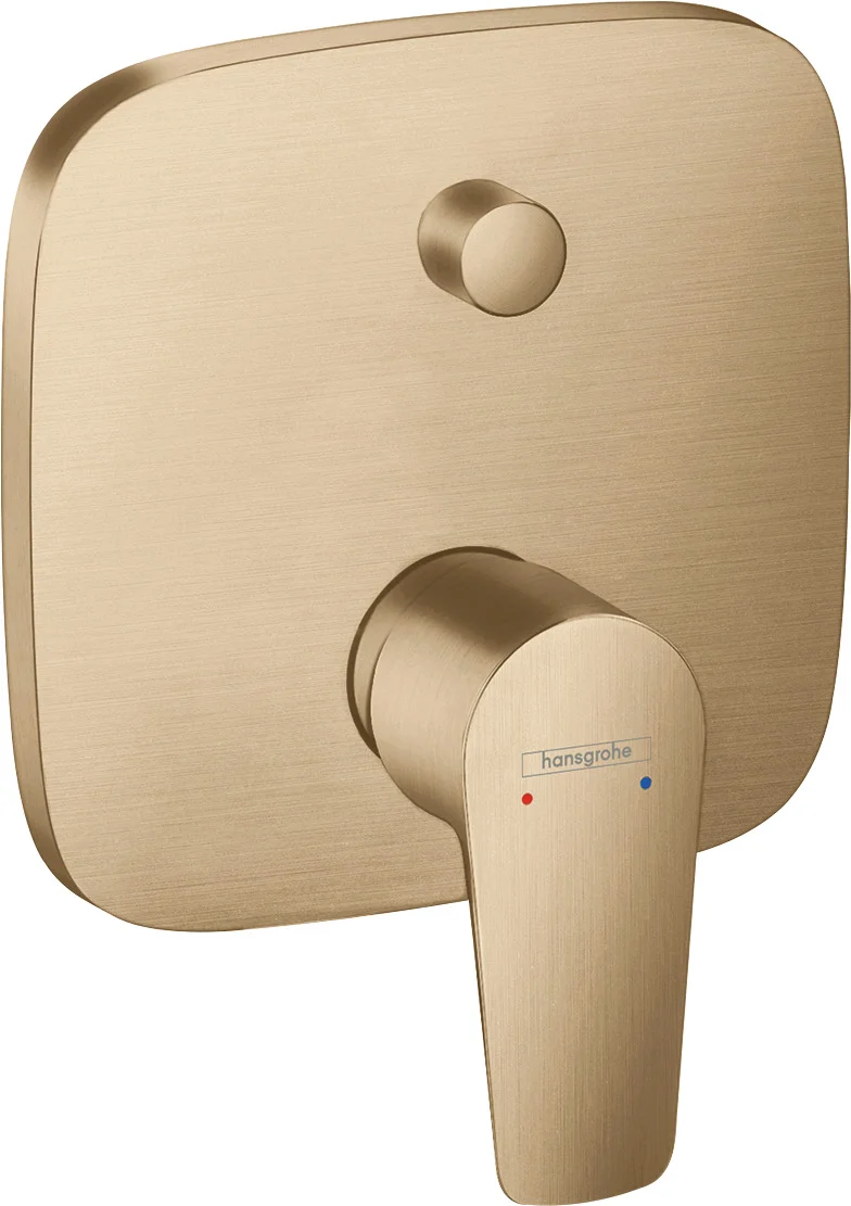 Hansgrohe Talis E Einhebel-Wannenmischer Unterputz, Brushed Bronze, 2 Verbraucher, max. Durchfluss 25 l/min, Keramikmischsystem, einstellbare Temperaturbegrenzung, Umsteller mit automatischer Rückstellung, Schalldämpfer, integrierte Sicherungskombination Hansgrohe Talis E Einhebel-Wannenmischer Unterputz, Brushed Bronze, 2 Verbraucher, max. Durchfluss 25 l/min, Keramikmischsystem, einstellbare Temperaturbegrenzung, Umsteller mit automatischer Rückstellung, Schalldämpfer, integrierte Sicherungskombination