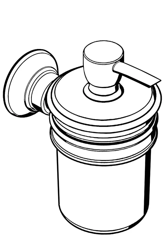 Lotionspender Axor Montreux chrom