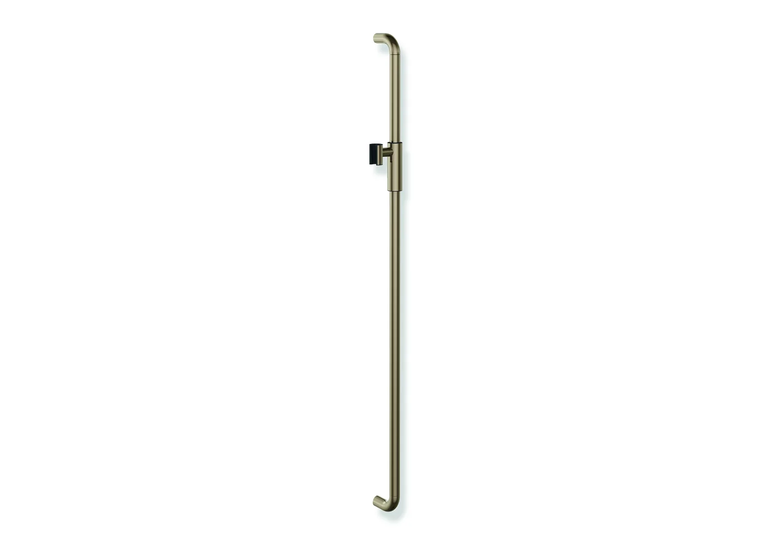 HEWI Brausehalterstange Serie 480, Edelstahl PVD Bronze glänzend, Achsmaß 1.100 mm, Durchmesser 25 mm HEWI Brausehalterstange Serie 480, Edelstahl PVD Bronze glänzend, Achsmaß 1.100 mm, Durchmesser 25 mm
