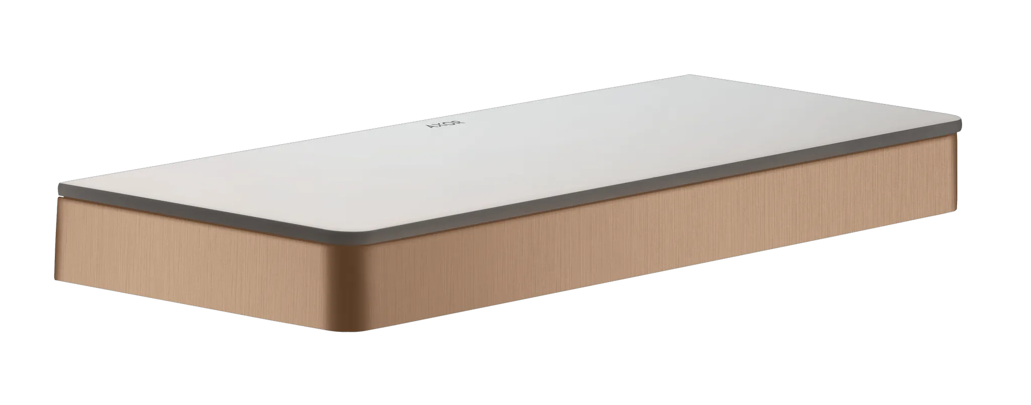 Hansgrohe AXOR Universal Softsquare Ablage 300, Brushed Red Gold
