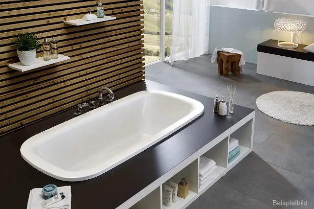 Mauersberger Acryl-Badewanne nivalis oval duo 1800x900x450, weiß Mauersberger Acryl-Badewanne nivalis oval duo 1800x900x450, weiß