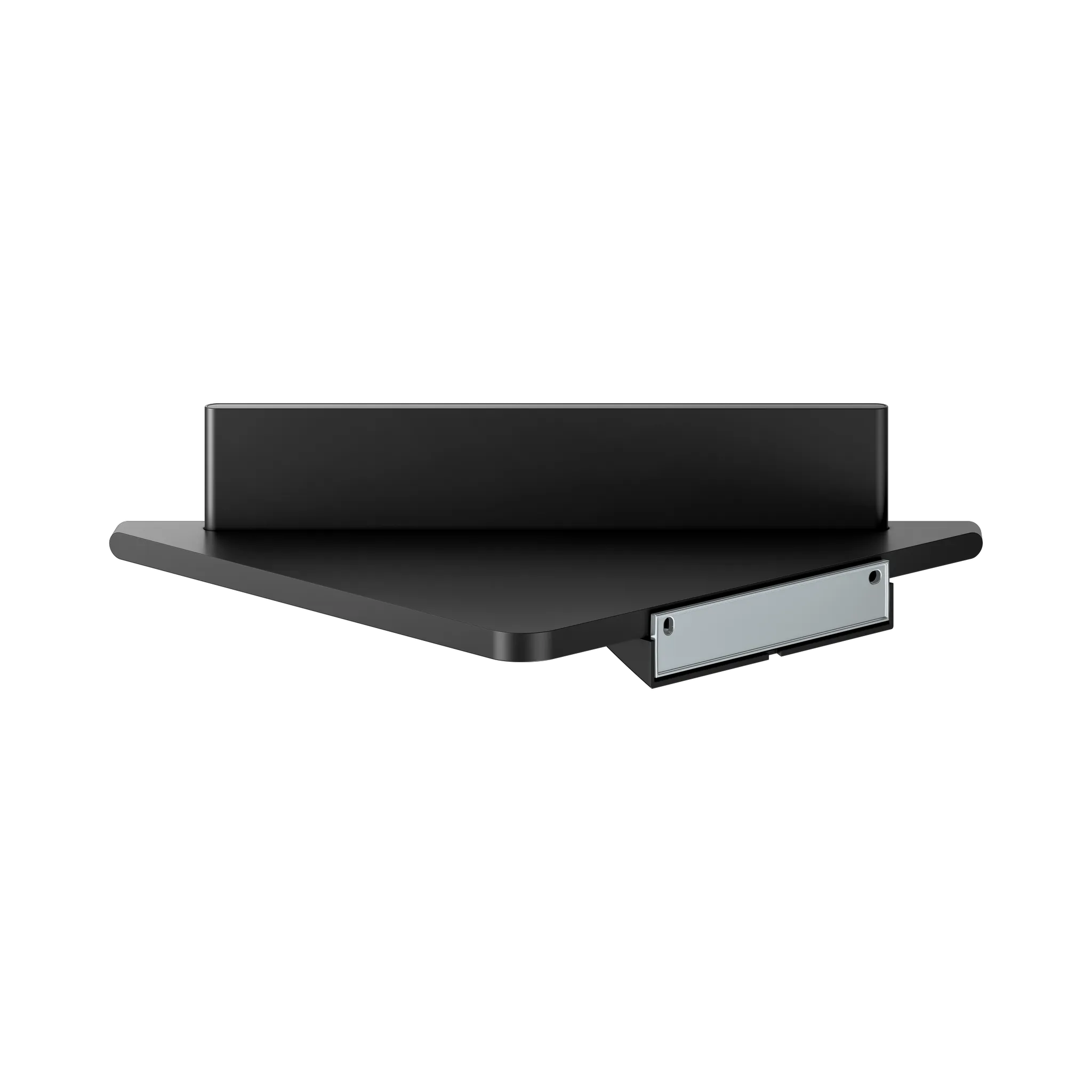 KEUCO AVENO Eckduschablage mit Glasabzieher schwarz matt KEUCO AVENO Eckduschablage mit Glasabzieher schwarz matt