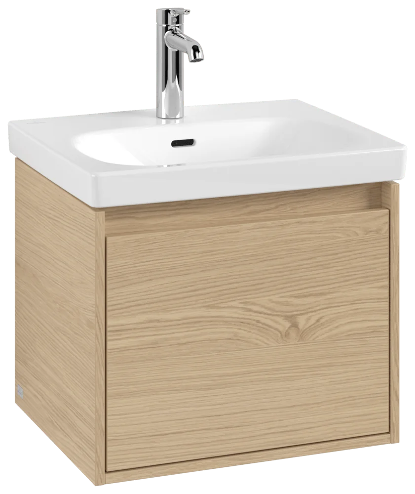 Villeroy & Boch Skyla Waschbeckenunterschrank 522x436x424mm Eckig Holz Nordic Oak Villeroy & Boch Skyla Waschbeckenunterschrank 522x436x424mm Eckig Holz Nordic Oak