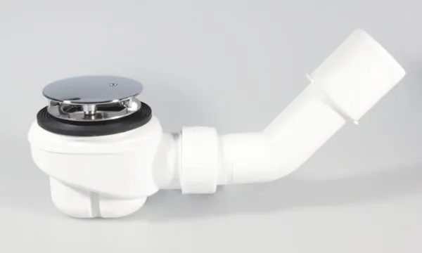 Ideal Standard Ablaufgarnitur Domoplex, Chrom - Weiß Ideal Standard Ablaufgarnitur Domoplex, Chrom - Weiß