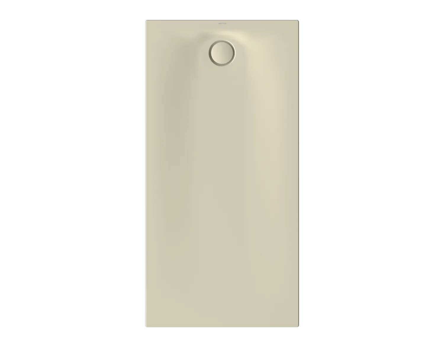 Bette Duschwanne „DW Ultra Space“ mit BetteAntirutsch Pro, ohne Oberflächenveredelung, in Beige